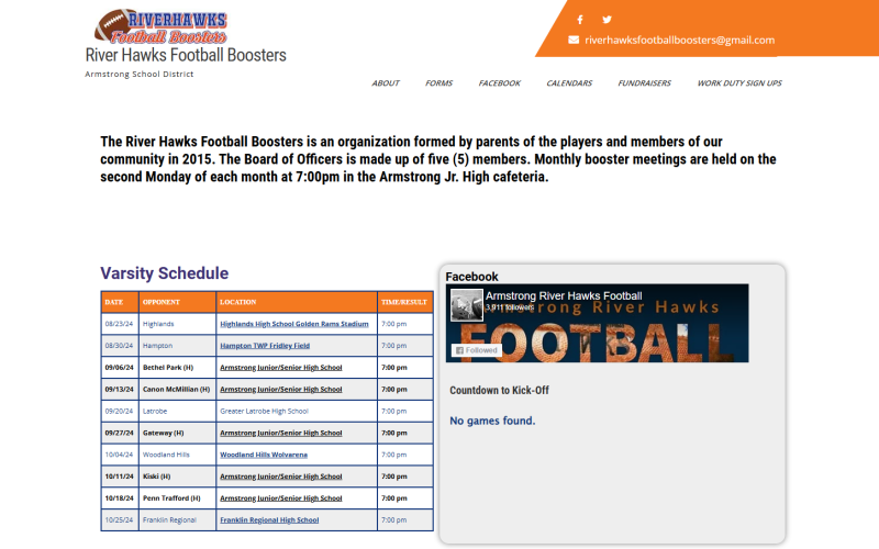 Riverhawks Football Boosters